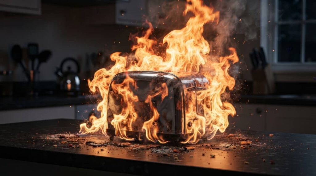Smoke Damage Cleanup After a Kitchen Fire